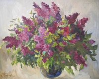 Татьяна Годовальникова, 1962 г.р.   Перед грозой, 1999  Холст, масло