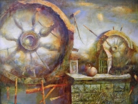 Александр Добродий.1960 г.р., Яблоко, 2009  Холст, масло