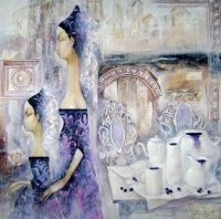 Александр Добродий, Дамы, 2013  Х.м. 100Х100