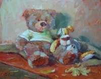 Юрий Шаповал.Друзья. 2012.Х.м. 65Х80