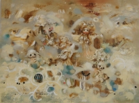 Олег Зеликов, В облаках, 2011г.  Холст, масло 60Х80