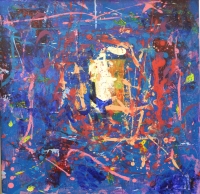 Андрей Дудик. Абстракция №1.2012 Х.м.100Х100