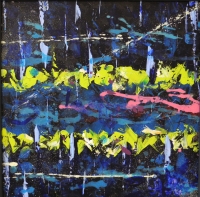 Андрей Дудик. Абстракция №1.2012 Х.м.100Х100