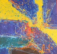 Андрей Дудик. Абстракция №2.2012 Х.м.100Х100