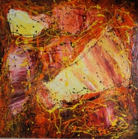 Андрей Дудик. Абстракция №1.2012 Х.м.100Х100